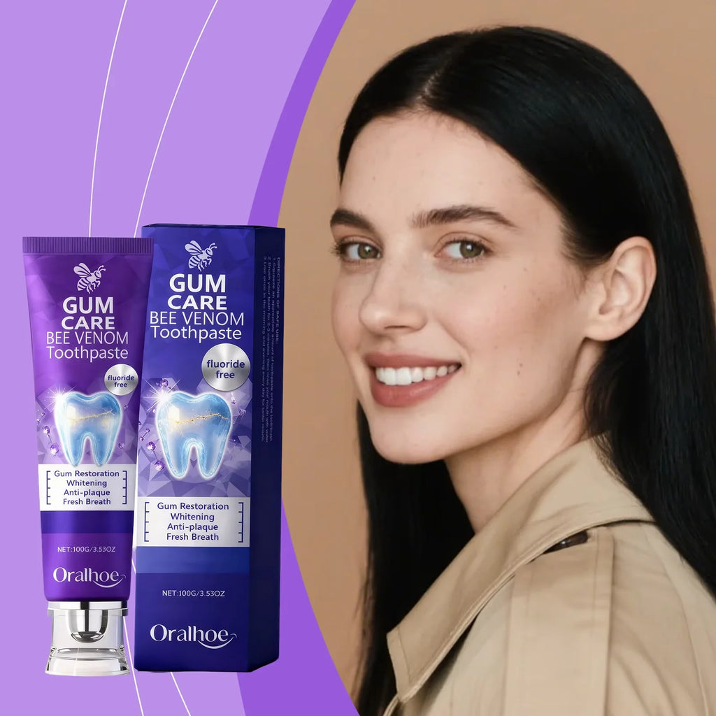 Tidesmit gum repair whitening toothpaste for plaque removal, cavity protection, and fresh breath oral care.