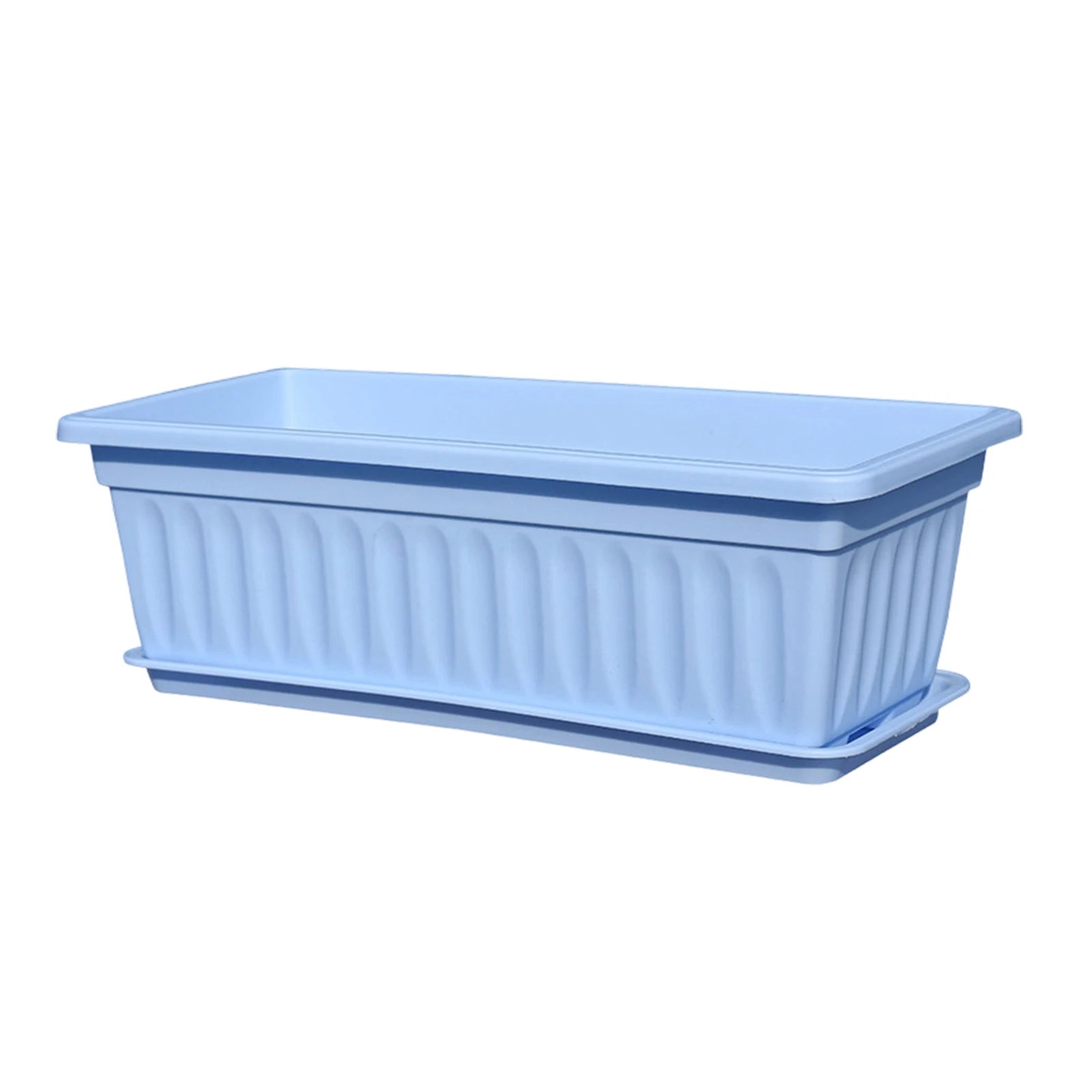 Plastic Vegetable Planters Rectangular Flowerpots For Balcony Indoor Gardening Breathable Plants Pots Garden Tools