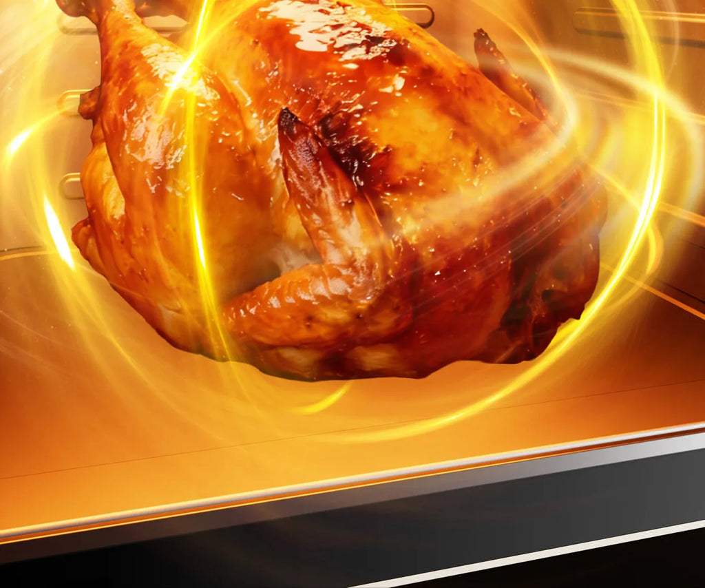 Midea Air Fryer 12.5L Large Upgrade Air Fryer Oven Combo Large Capacity Visual Touch Screen Multi‑Layer No‑Flip Needed 220V