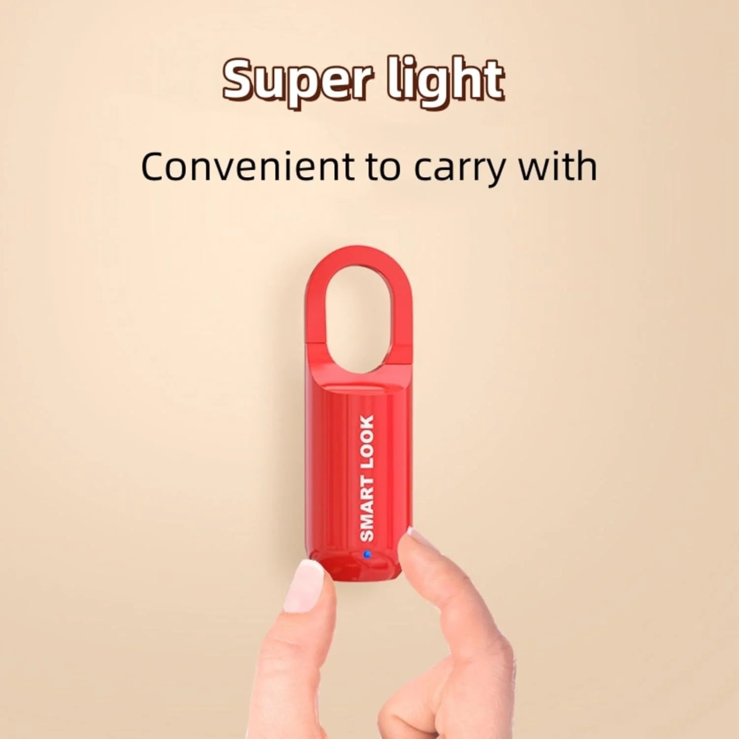 Mini Smart Fingerprint Lock Biometric Keyless Thumbprint Padlock School Gym Locker Small Rechargeable Electronic Locks