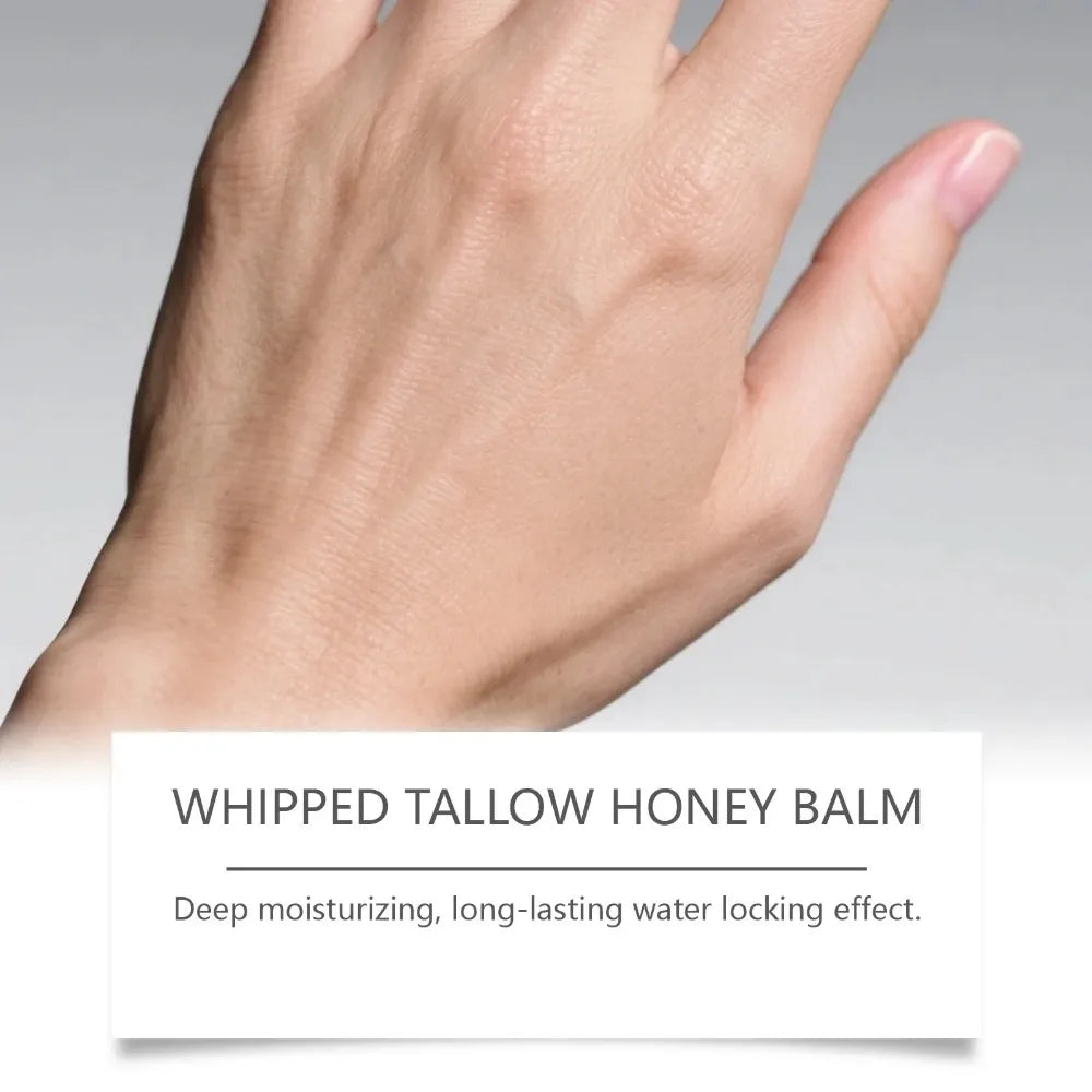 Tidesmit Copper Peptides PDRN GHK-Cu beef tallow blue balm for mature dry skin texture close-up