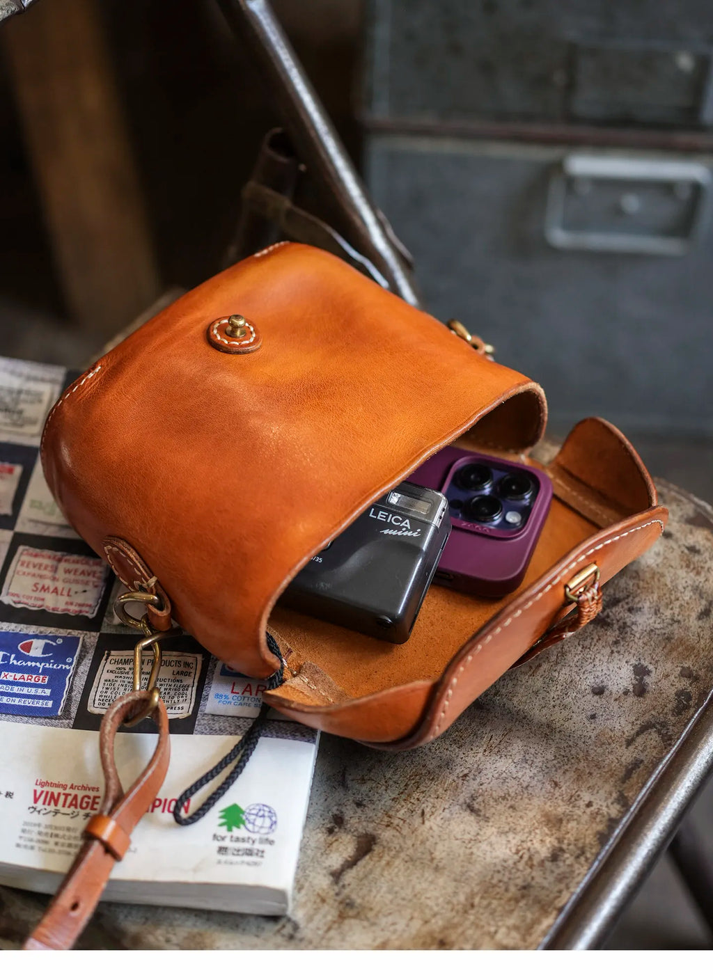 casual high quality genuine leather men's small crossbody bag fashion designer handmade first layer cowhide shoulder bag