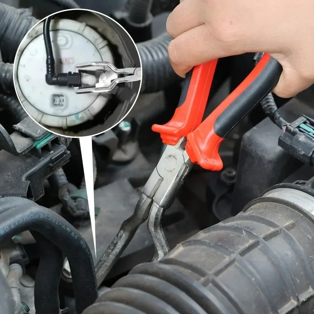 Automotive Fuel Filter Hose Line Pipe Connector Clamp Wrench Removal Tool