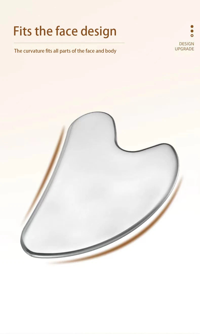 Stainless Steel Gua Sha Tool - Facial Lifting and Deep Tissue Massage Body Shaping Massage Equipment Tidesmit