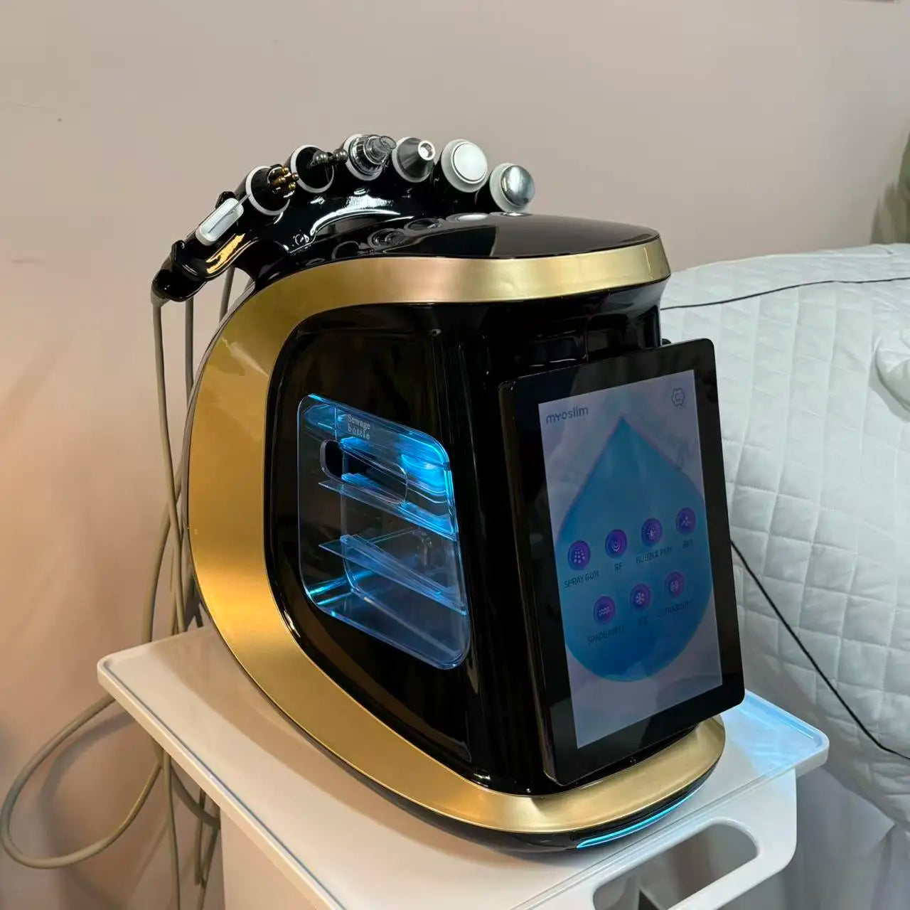 7-in-1 Hydra Facial Machine for Professional Deep Pore Cleansing Back Massage Instrument Tidesmit