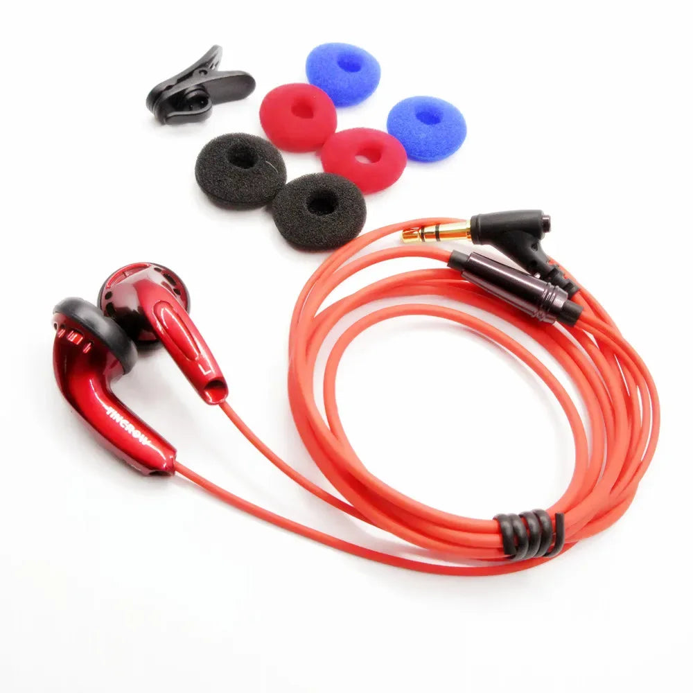 Tidesmit X6 3.5mm Flat Head In-Ear Wired HiFi Audio Earphones Tidesmit