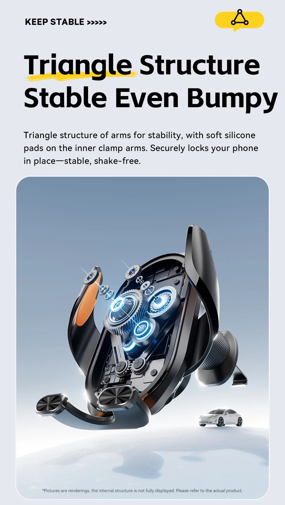 Magnetic Wireless Car Charger - MagSafe Compatible Fast Charging for iPhone Tidesmit