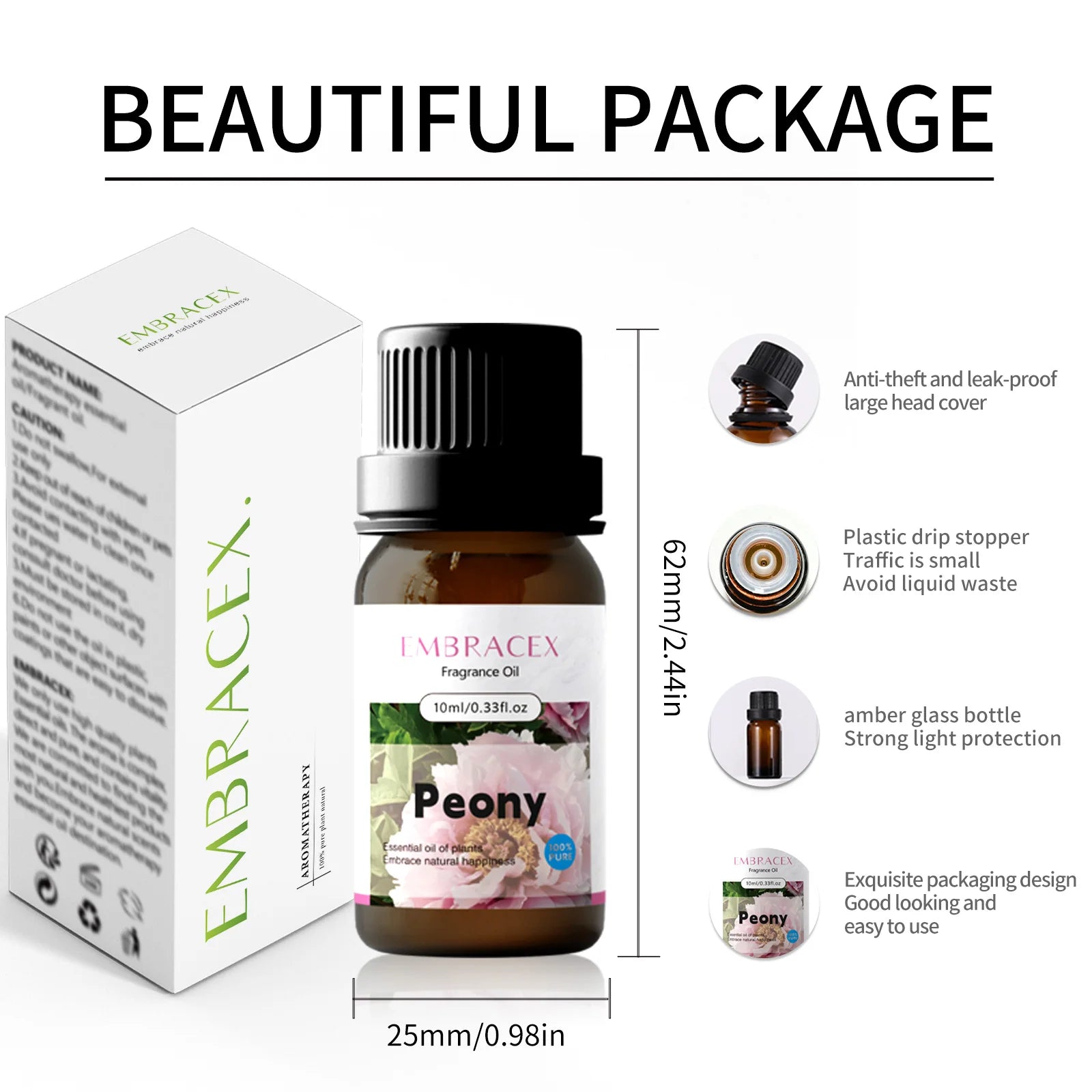 21Type Floral Sent Oil Skincare Essential Oils Women Body Massage Oil Funny Gifts Mother Day Gift