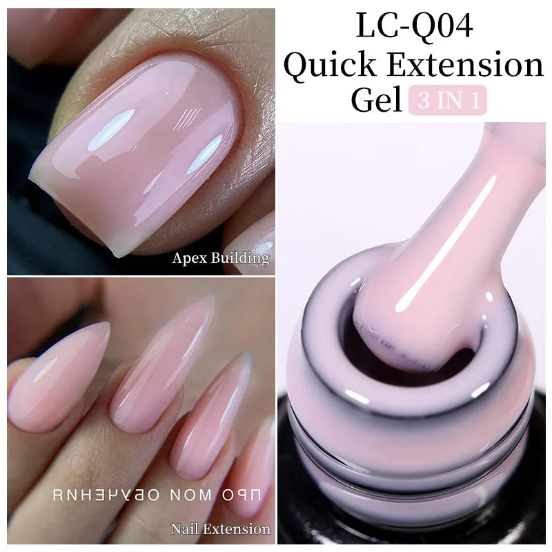 Extension Gel Nail Polish Jelly Soak Off Kit for Permanent Makeup Artists Permanent Makeup Machines LC-Q04 Tidesmit