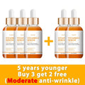 Wrinkle remover with vitamin c,fading firming facial serum,fine lines,anti-aging essence,whitening, lightens,nourishes skin care