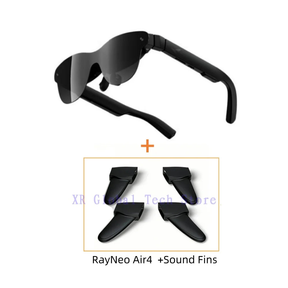 RayNeo Air 3S Pro AR Glasses - 120Hz Spatial Display Smart Glasses Sound Fins Combo Tidesmit