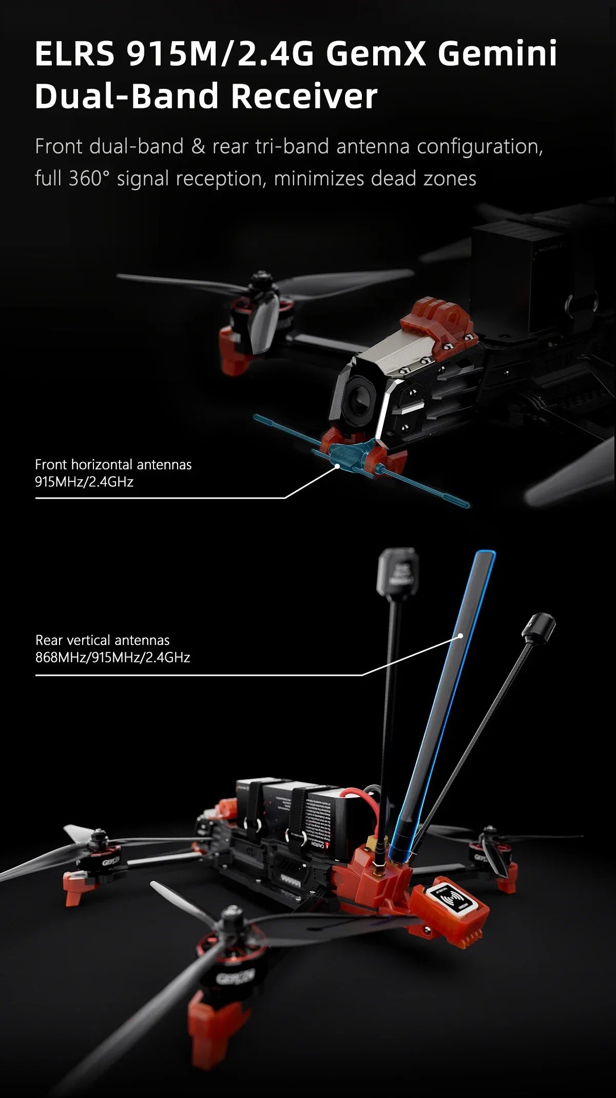 MOZ7 V2 O4 Pro 7 Inch FPV Drone | Long Range Cinematic Aerial Filming Tidesmit
