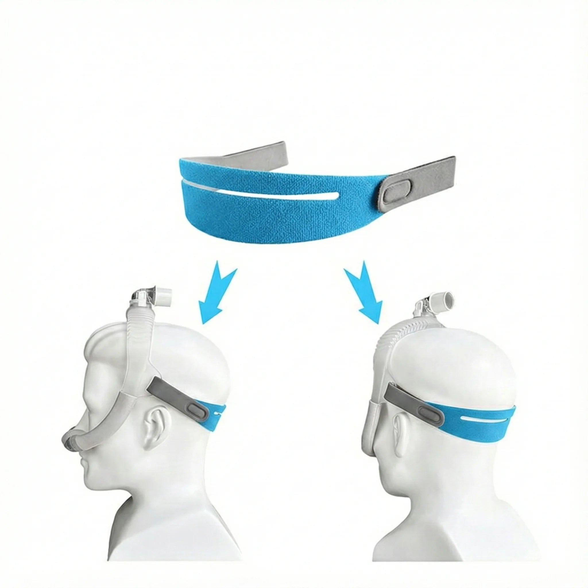 1PCS/2PCS Replacement Headgear Strap For N30i/P30i CPAP Nasal Mask Replace Part
