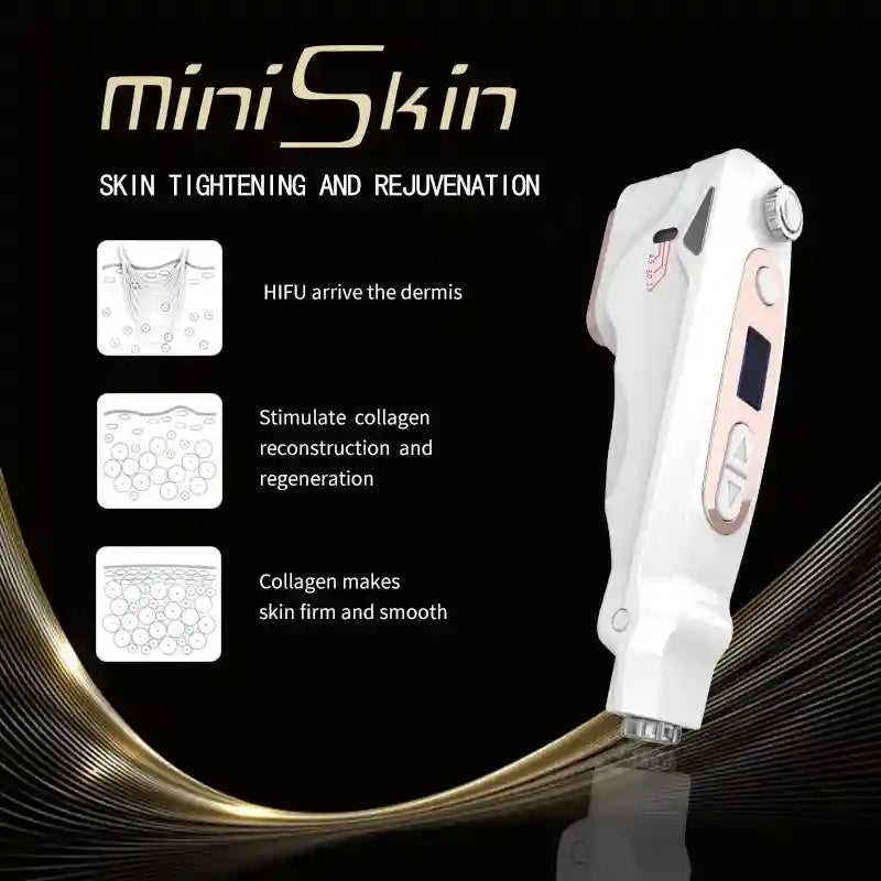 Mini Hifu Facial Machine for Skin Tightening and Wrinkle Reduction Eye Massage Instrument Tidesmit