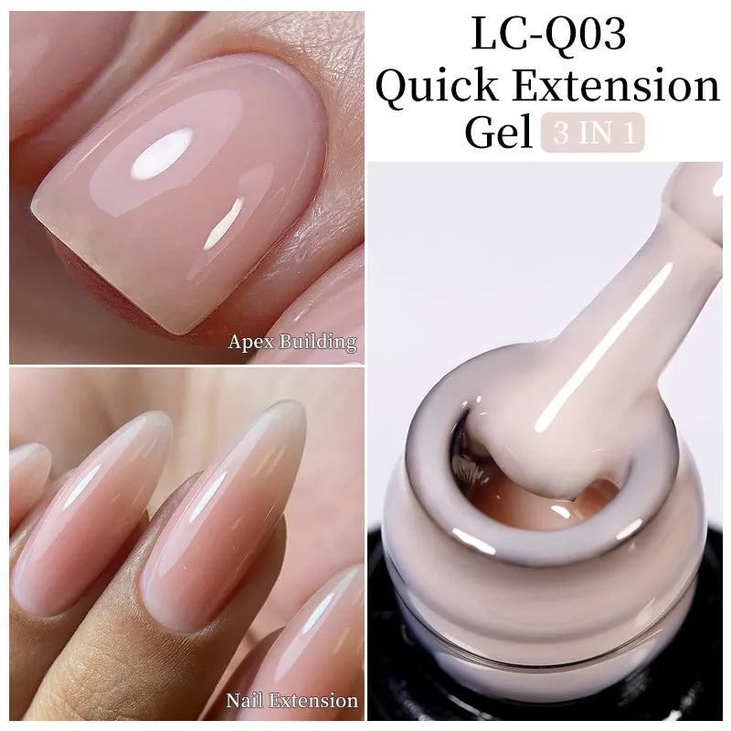 Extension Gel Nail Polish Jelly Soak Off Kit for Permanent Makeup Artists Permanent Makeup Machines LC-Q03 Tidesmit