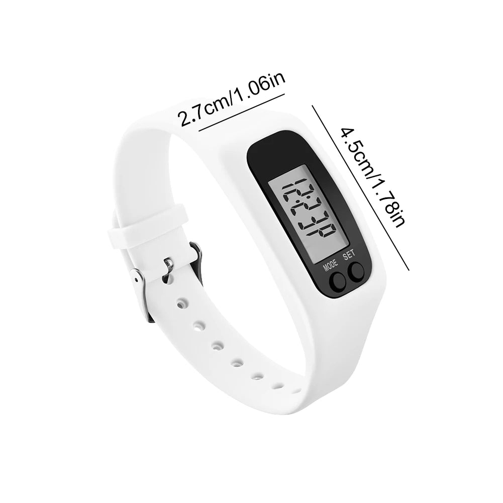 Walking Pedometer Portable Pedometer Multi-Function Accurate Step Tracker Mile Kilometer Calorie Calculation for Outdoor Sports