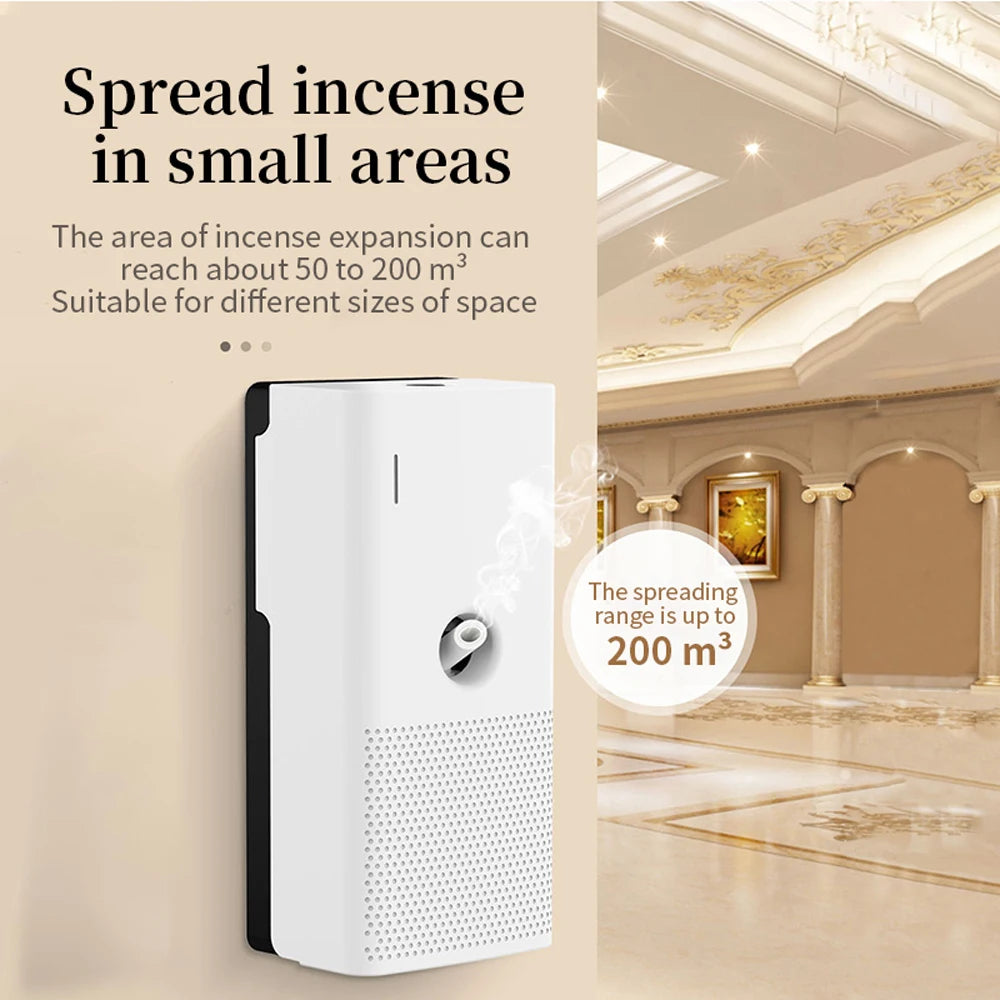 Waterless Essential Oil Fragrance Diffuser For Elevator Toilet Hotel Wall-mounted Automatic Aromatherapy Diffuser Aroma Diffuser
