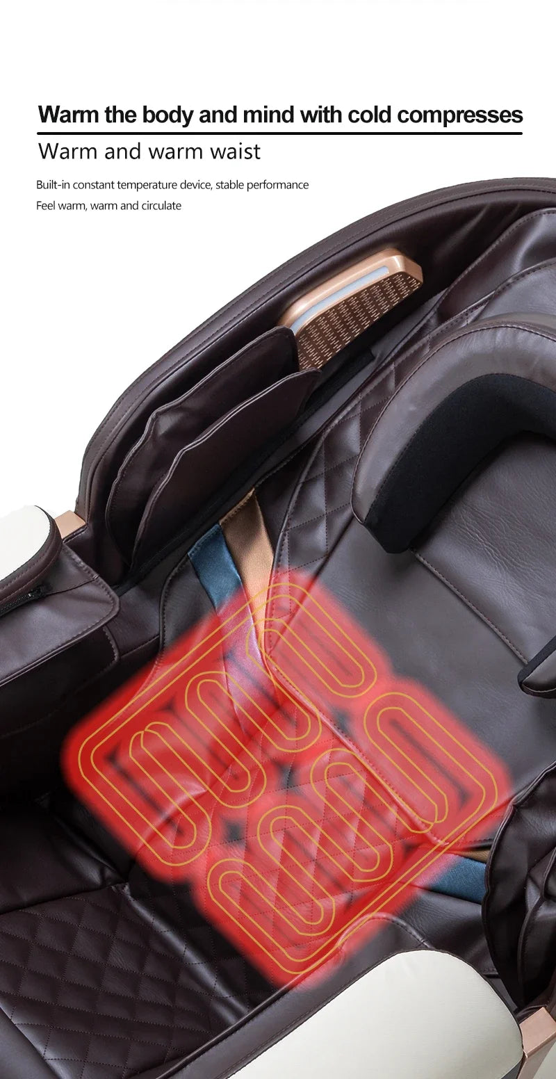 Full Body Massage Chair Zero Gravity with Foot Roller by Tidesmit Massage Chairs Tidesmit