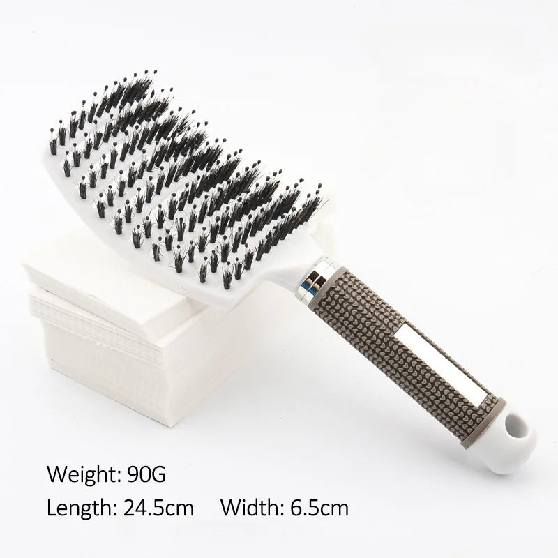 Massage Hair Comb for Scalp Care & Detangling - Tidesmit Gold Edition Massage Chairs white Tidesmit