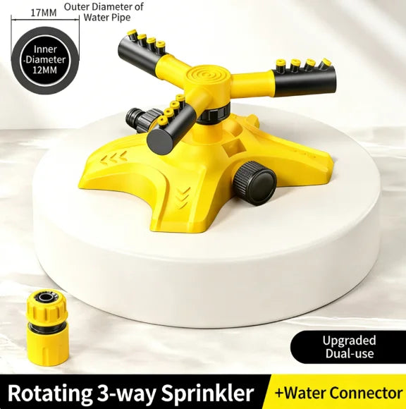 360 °   Automatic Rotating Water Pipe Set, Garden Lawn Sprinkler, Yard Tree Coverage Watering Irrigation Sprayer