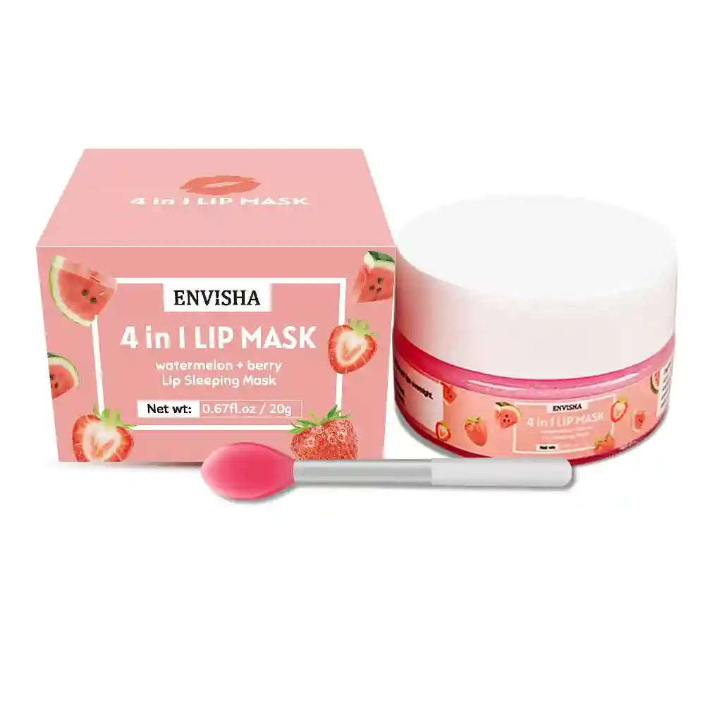 Exfoliating Lip Mask and Scrub Set - Nourishing Lip Care Treatment Lip Care Tidesmit