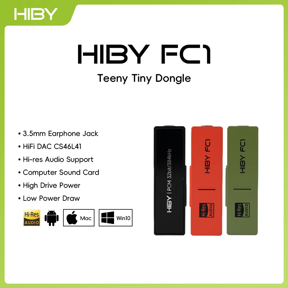 USB DAC Headphone Amp with 3.5mm Output - Tidesmit Portable Audio Adapter Tidesmit