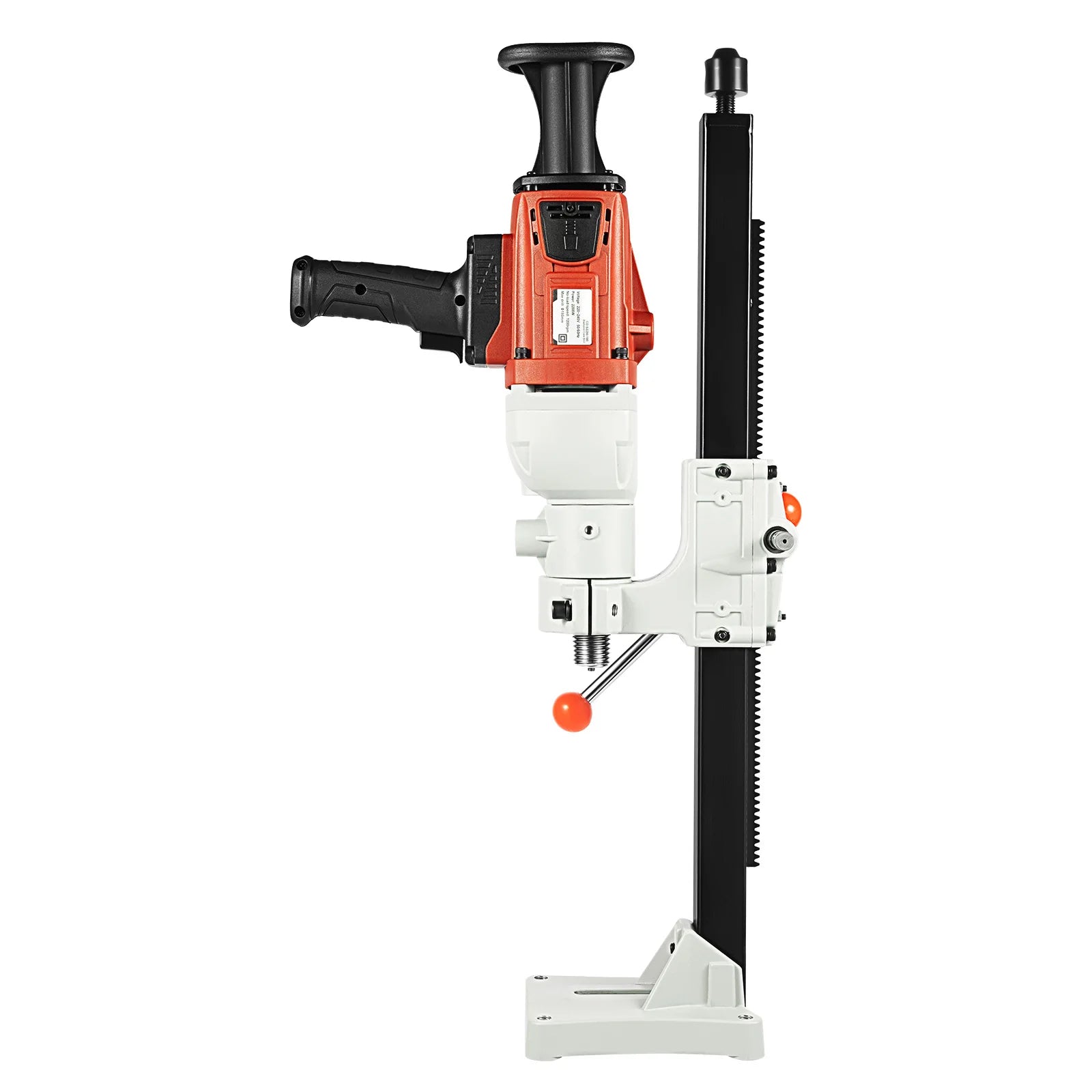 2200W Concrete Core Drill Rig 180mm, Wet Dry Diamond Drilling Machine 1200RPM, Vertical Handheld 2-in-1 Core Drill Rig 220V EU
