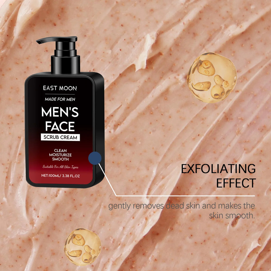 Men Face Oil Control Scrub | Deep Pore Exfoliator | 100ml Tidesmit Scrubs Treatments Tidesmit