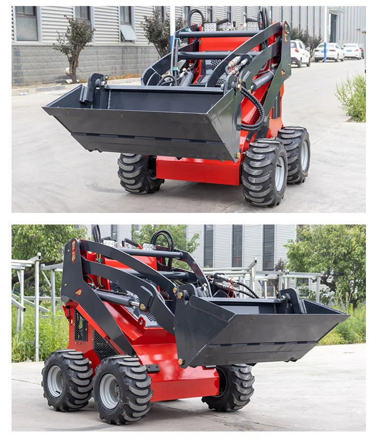 Custom Cheap Mini Skid Steer Loader Manufacturing Mini Skid Steer Loader for Sale