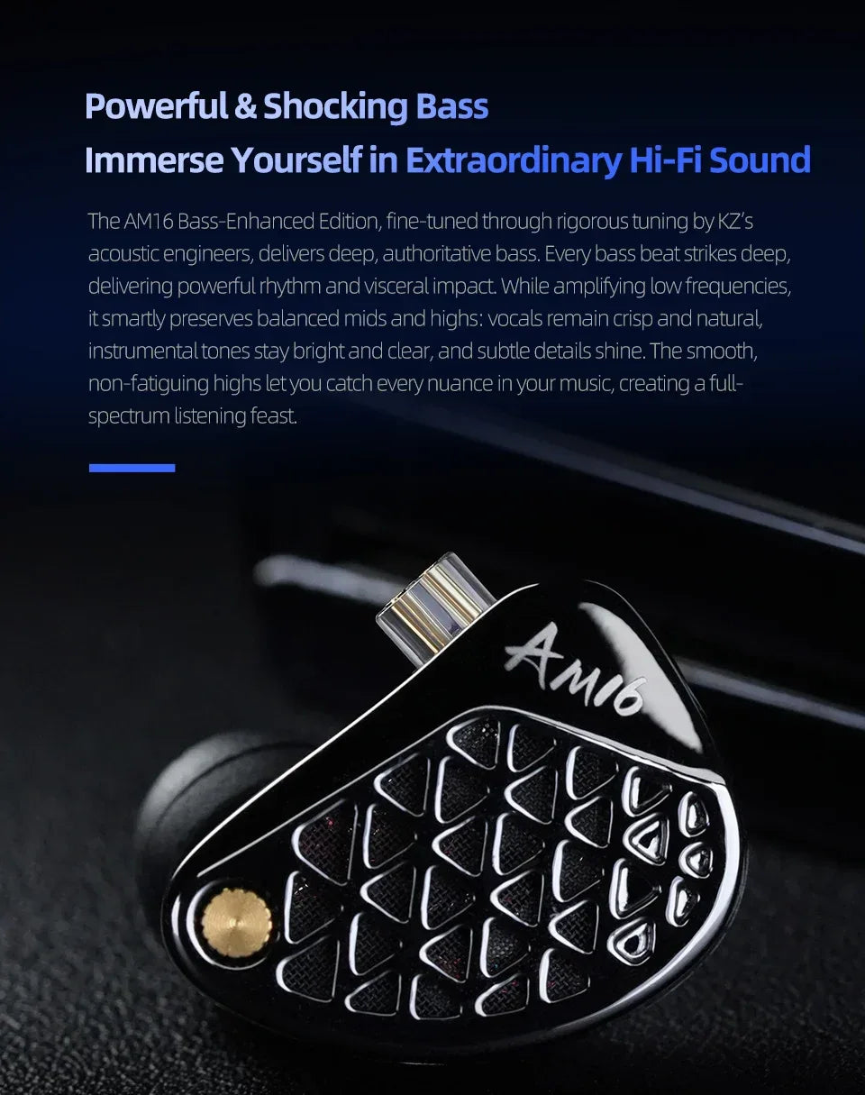 Tidesmit 16BA Driver Wired Earbuds HiFi Bass Noise Isolating Tidesmit