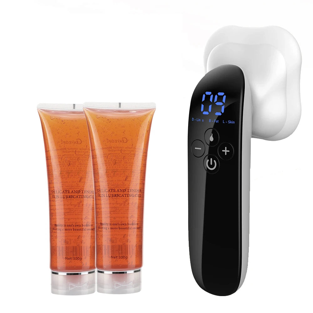 Electric Abdominal Massager: Portable Wellness Device for Body Sculpting Relaxation Treatment with Gel Tidesmit