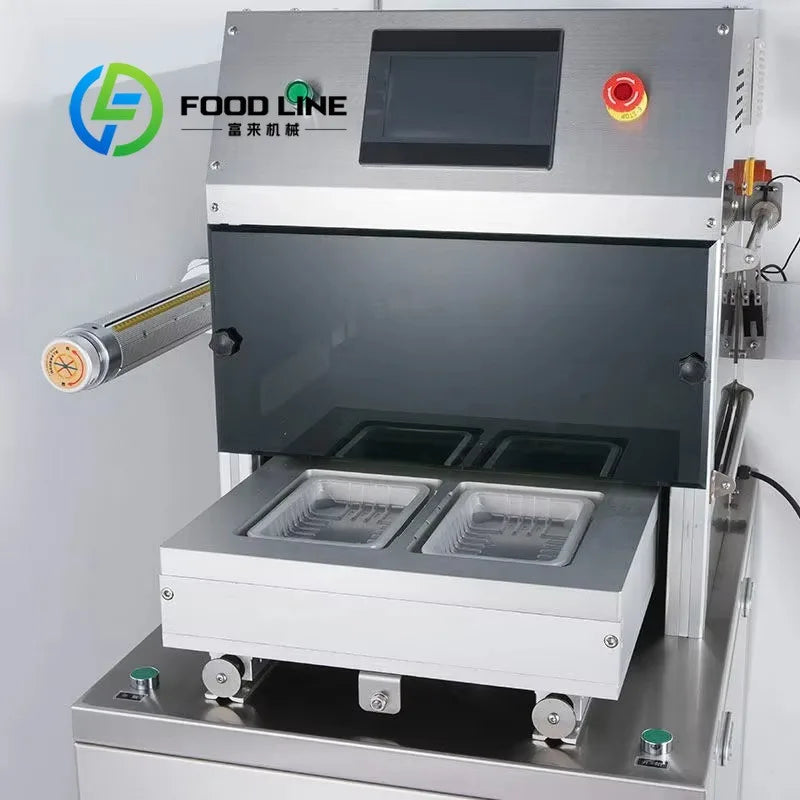 High Quality Vacuum Tray Sealer Machine MAP Modified Atmosphere Packing Machine Seafood Packaging Sealing Machine