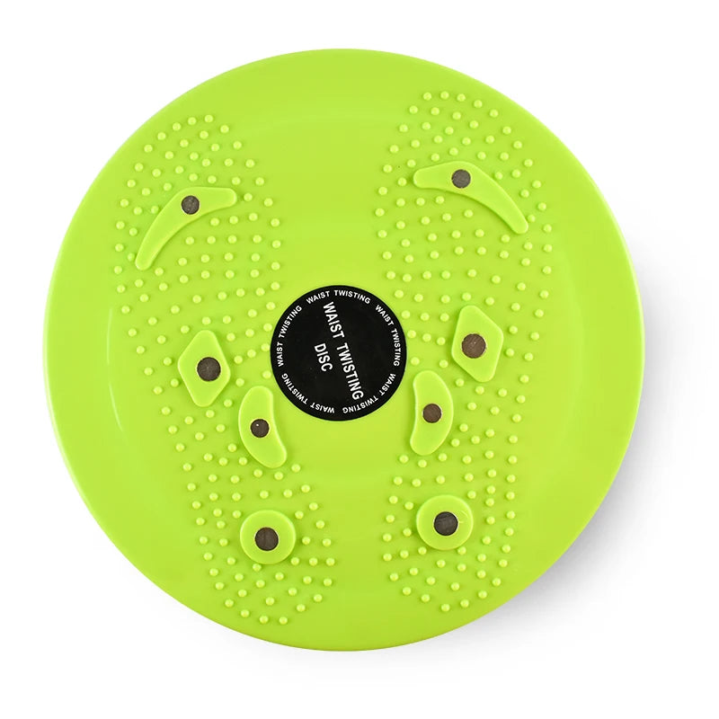 Waist Twisting Disc for Cardio Exercise and Foot Massage - Tidesmit Body Shaping Massage Equipment PURPLE Tidesmit
