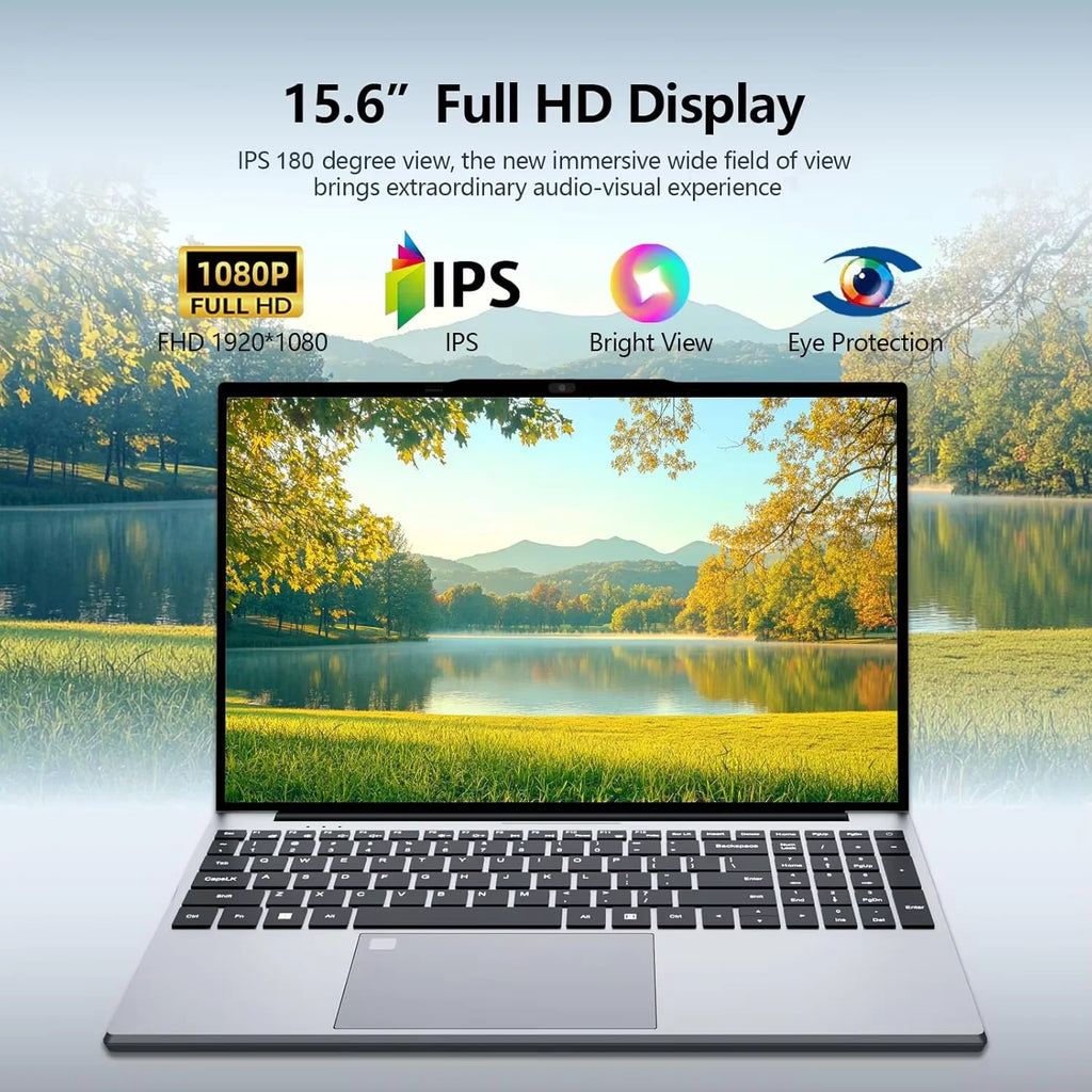 NEW 15.6 inch Windows 11 Laptops Fingerprint UnIock Notebook Intel Core i9-10980HK 16GB RAM 1TB 2TB SSD Backlight Gaming Laptops