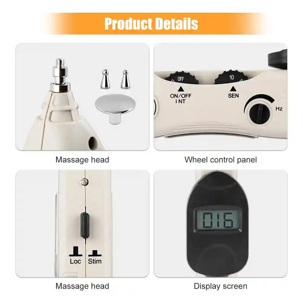 Acupuncture Pen Digital Electric Muscle Stimulator for Home Relaxation Relaxation Treatment Tidesmit