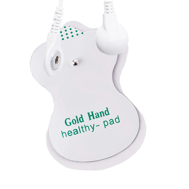 TENS Unit Electrode Pads: Reusable Muscle Stimulator Gel Sets Back Massage Instrument Tidesmit