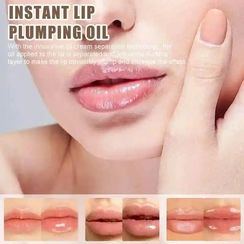 Lip Plumper Oil Hydrating Serum - Nourishing Care for Fuller Lips Lip Care Tidesmit