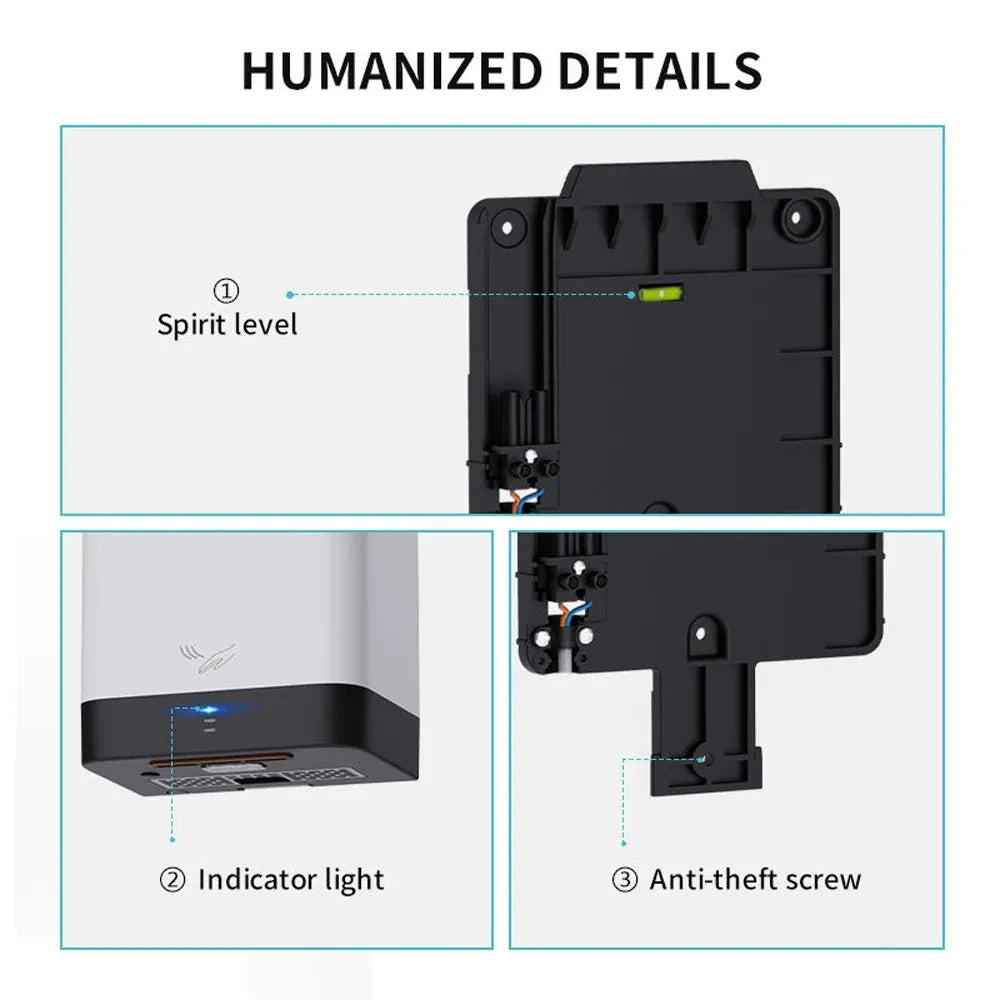 AIKE Automatic Wall Hand Dryer AK2822 900W