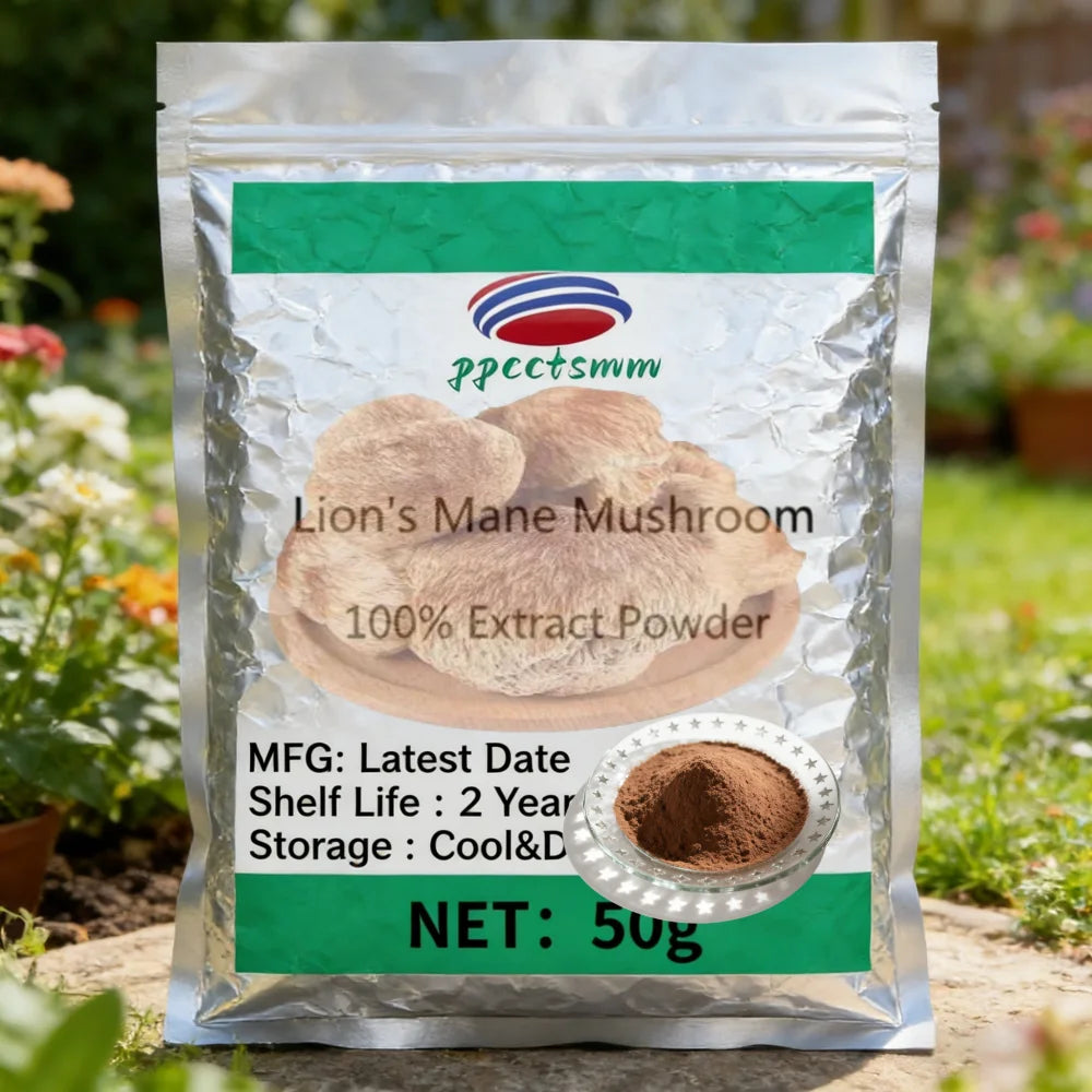 Global Fast Delivered Lion's Mane Mushrooms Extract Powder Customized Packing for DIY Homemade Soap Making