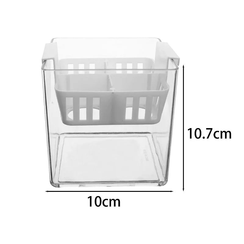 5/1PCS 4 Grids Flower Pot for Hydroponic Tulips Acrylic Breathable Hydroponic Containers for Indoor Gardening Planting Container