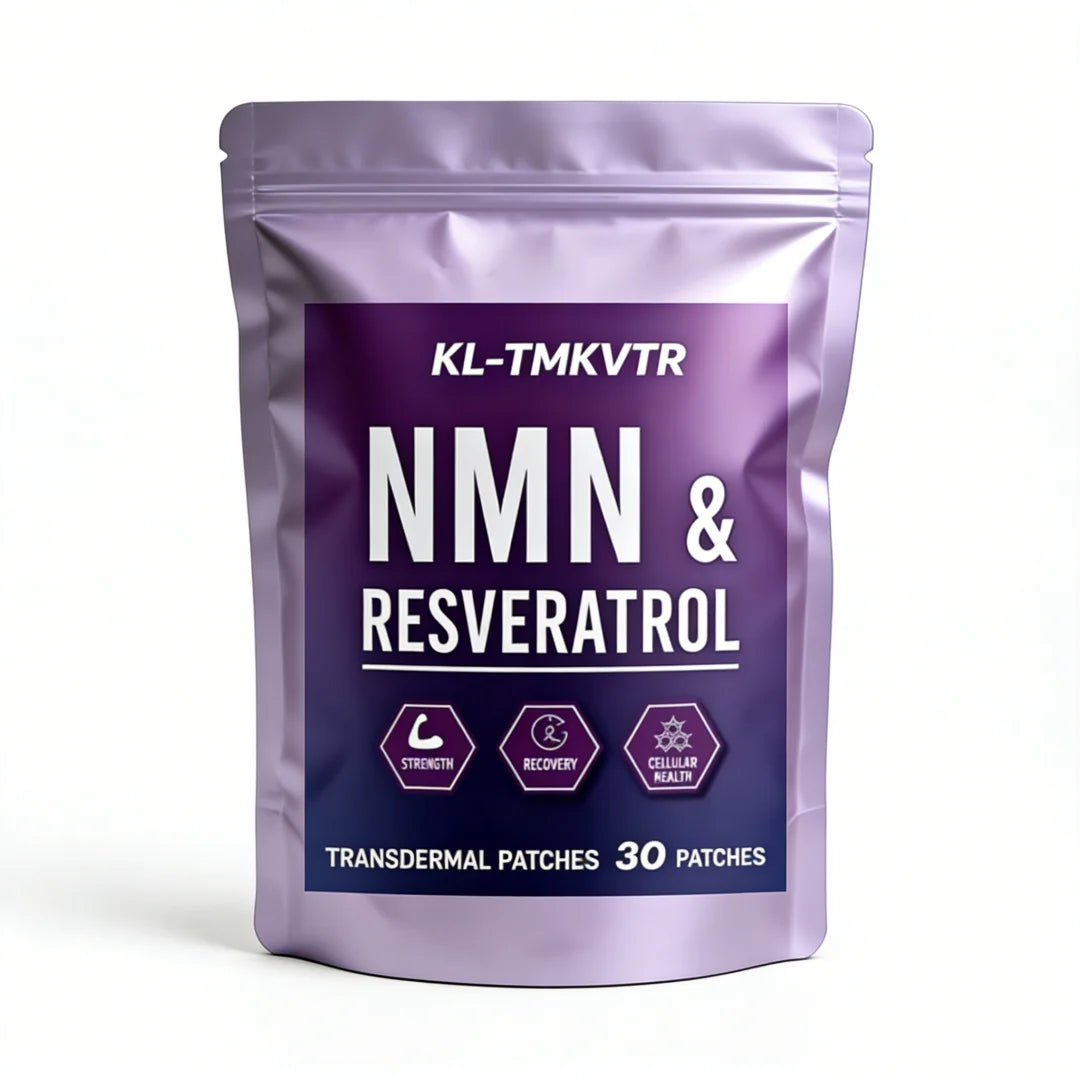 30 Patches NMN Transdermal Patches With Resveratrol for Cellular Health, Healthy Aging & Sustained Energy
