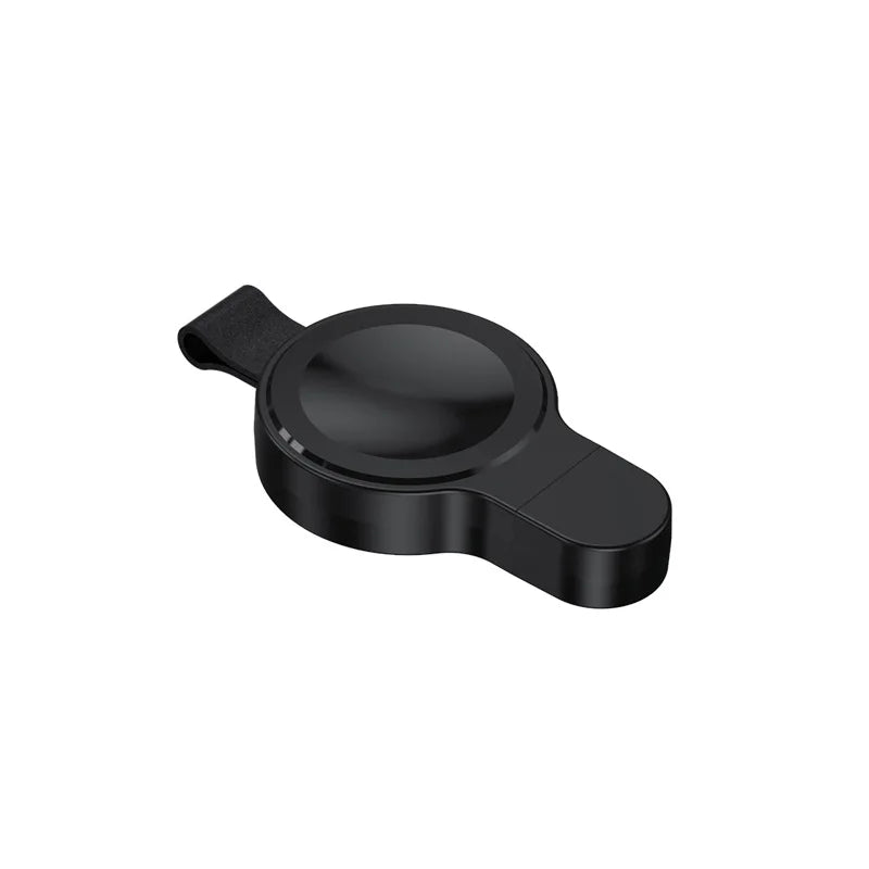 Magnetic Wireless Charger for Apple Watch - Qi Certified Fast Charging Black Tidesmit