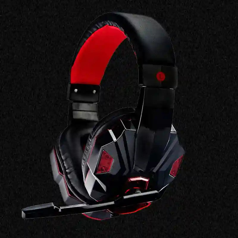 Gaming Headset With Mic: Stereo Noise Cancelling Over-Ear Headphones Tidesmit