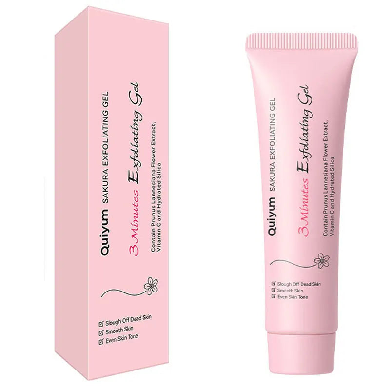 Sakura Exfoliating Gel | Deep Cleansing Face & Body Scrub 30g Scrubs Treatments 30g Tidesmit