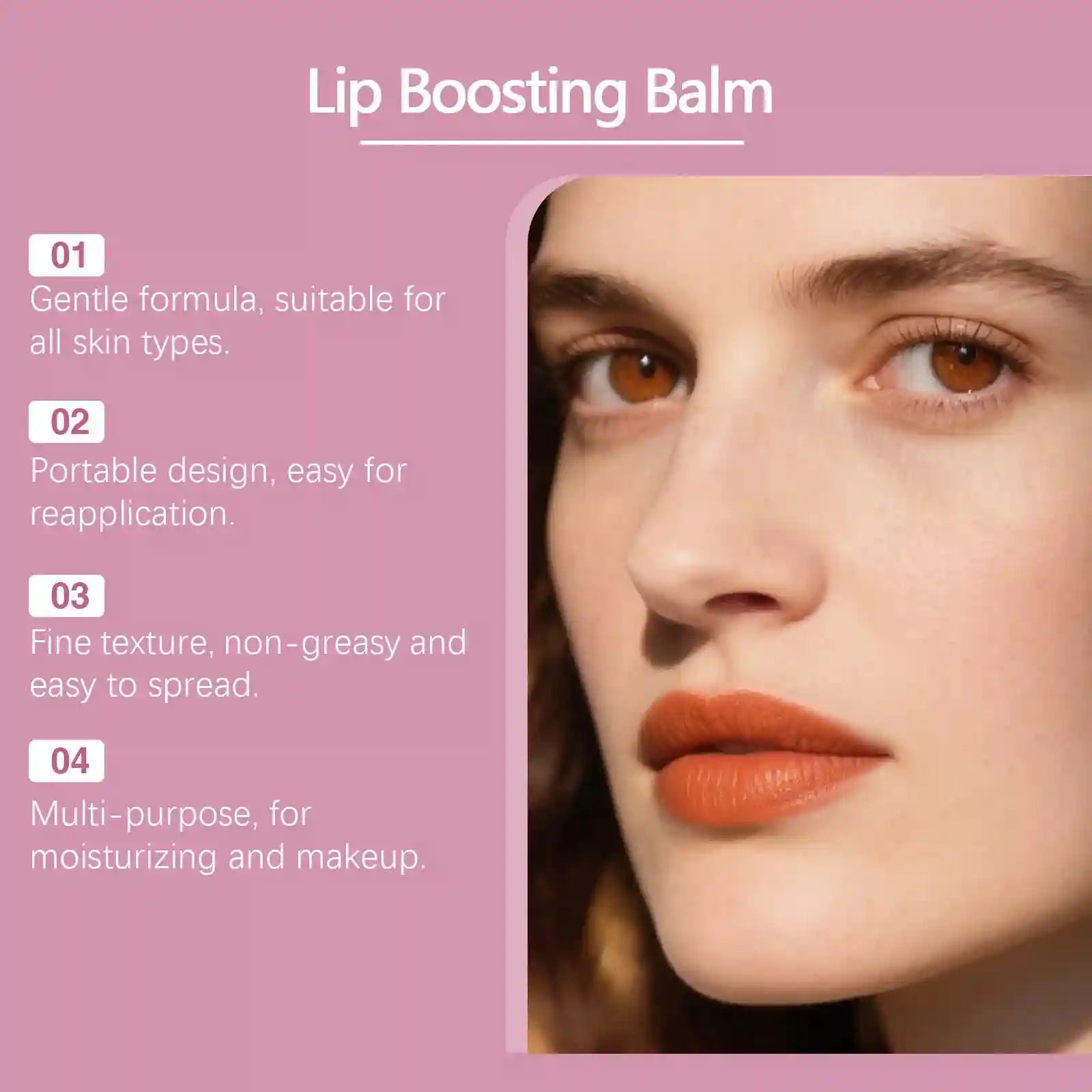 Plumping Lip Balm - Hydrating Non-Sticky Gloss by Tidesmit Lip Care Tidesmit