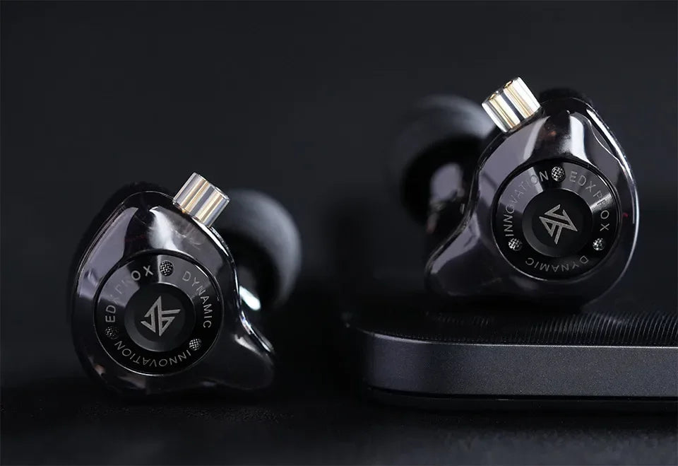 KZ EDX Pro X In-Ear Monitors | Dynamic Bass HiFi Earbuds | Tidesmit Tidesmit
