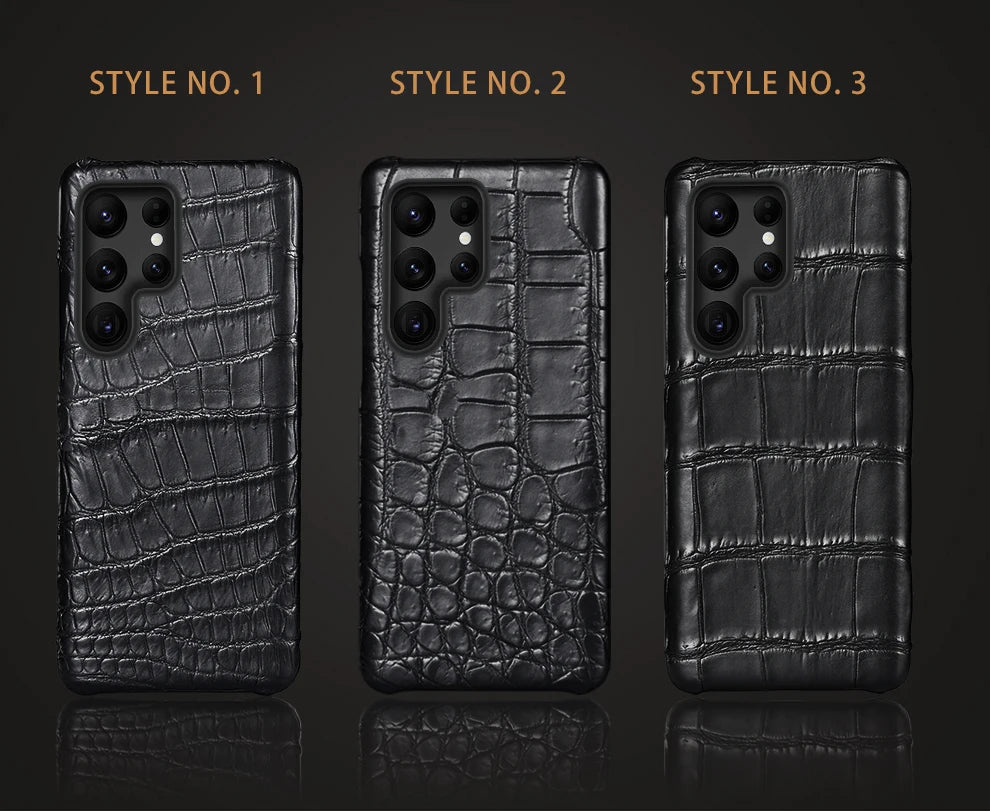 Samsung Galaxy S25 Ultra Leather Case - Slim Military-Grade Protection Tidesmit