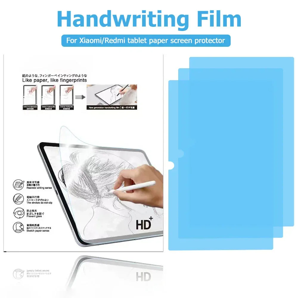 Paper Texture Screen Protector for Redmi Pad – Anti-Glare Matte PET Film Tidesmit