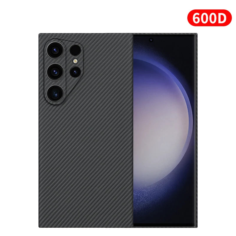 Samsung S24 Ultra Kevlar Case - Slim Aramid Fiber Magnetic Cover 600DJK China Mainland Galaxy S23 Ultra Tidesmit