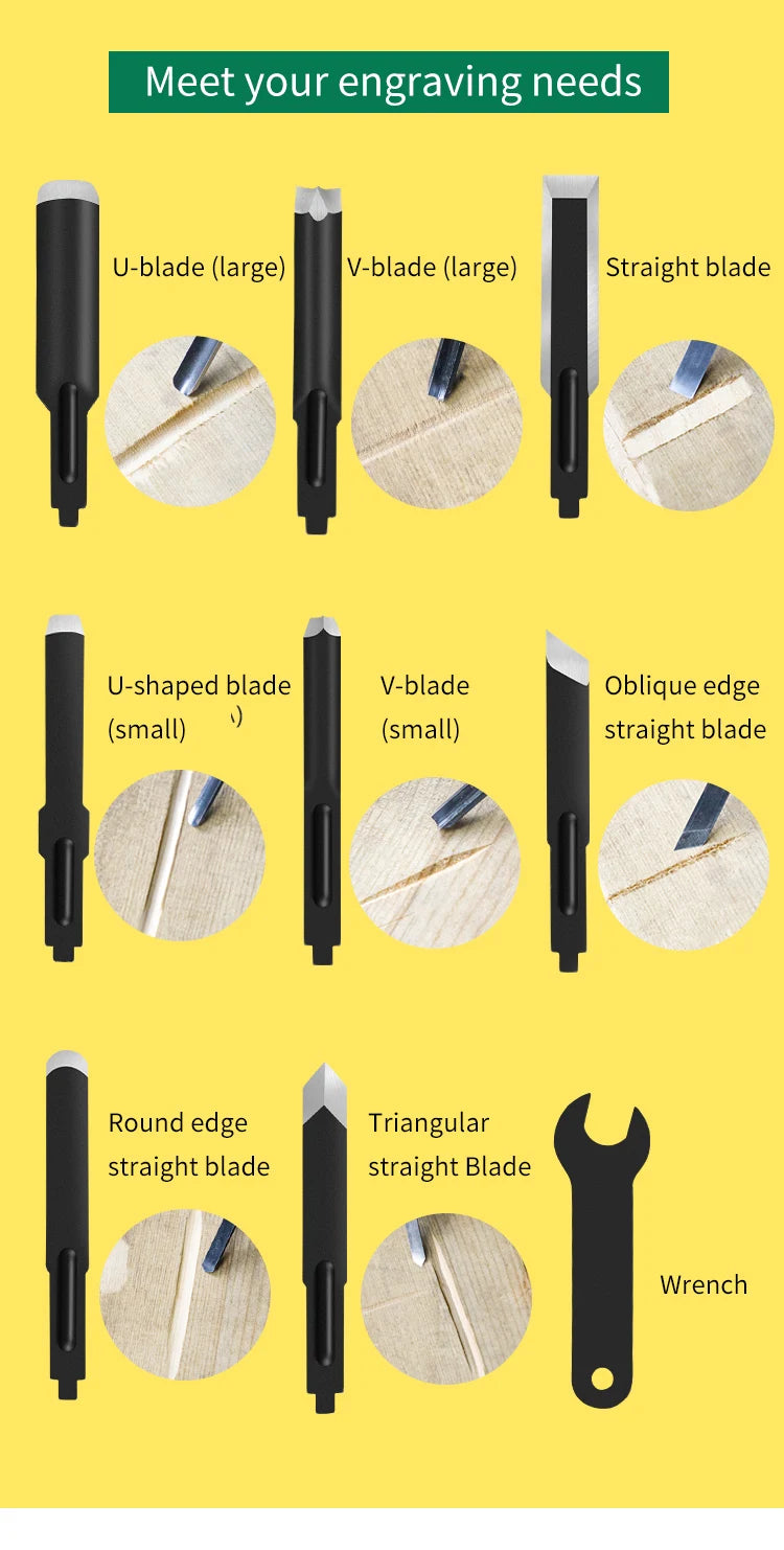 220V Electric Chisel Carpentry Root Carving Knife Tool Sculpture Carpenter Chisel Woodworking Tool Wood Carving Powerful Chisel